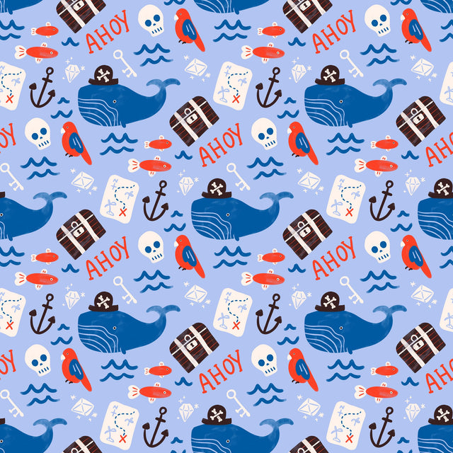 A Pirates Life For Me — Blue