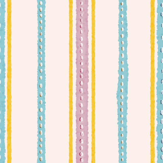 Cameo Pink, Aqua Blue, Golden Ochre