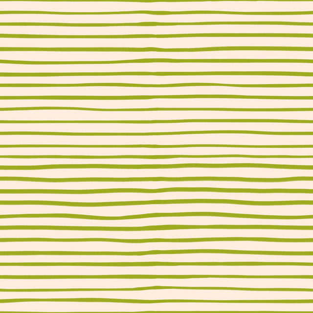 Hand Drawn Stripes — Cream